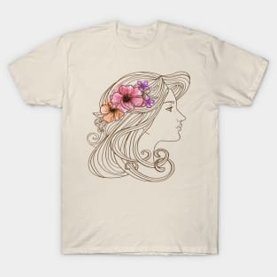 Woman Silhouette T-Shirt